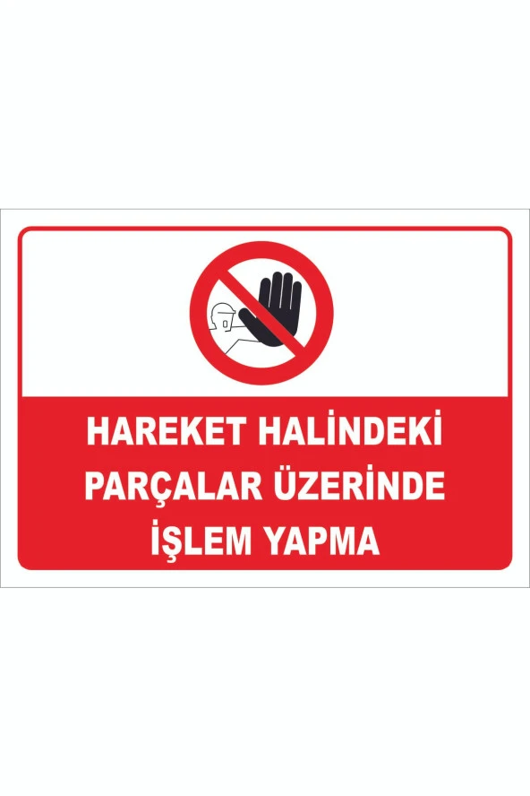 Hareket Halindeki Parçalar Üzerinde Işlem Yapma - Isg Levhası 50x70 Cm Galvaniz Saç 0,4 Mm - 1