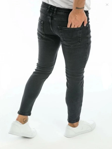 Hacker Tom T902-720 Erkek Denim Likralı Lazer Tırnaklı Kot Pantolon - 6