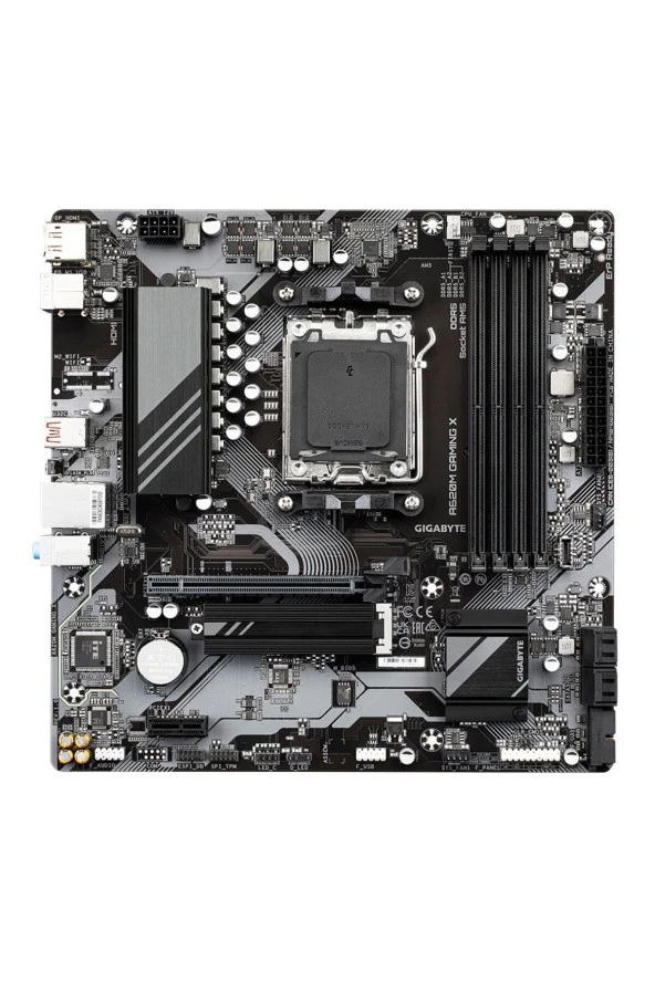 Gigabyte A620M Gaming X AMD AM5 DDR5 Micro ATX Anakart - 2
