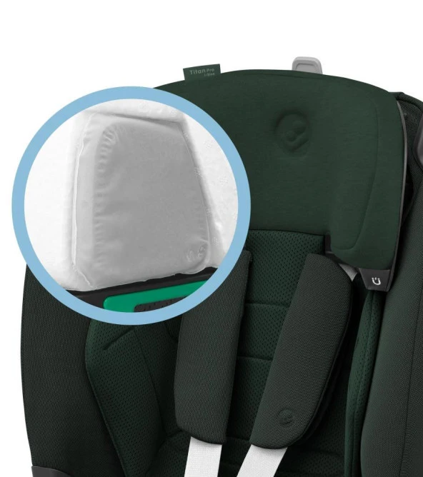 Maxi-Cosi Titan Pro I-Size ADAC'lı 9-36 Kg Çocuk Oto Koltuğu Authentic Green - 8