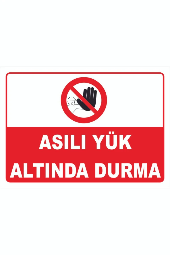ASILI YÜK ALTINDA DURMA LEVHASI LEVHA VİM 028 35X50 cm Dekota 3 mm VİM 028