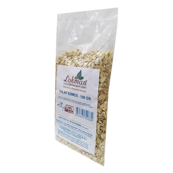 Doğal Yulaf Ezmesi Saf Katkısız Ezme Yulaf 100GR - 4
