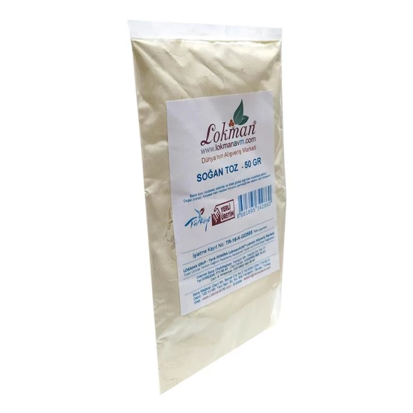 Doğal Öğütülmüş Soğan Tozu Saf Katkısız Soğan Toz 50GR - 5
