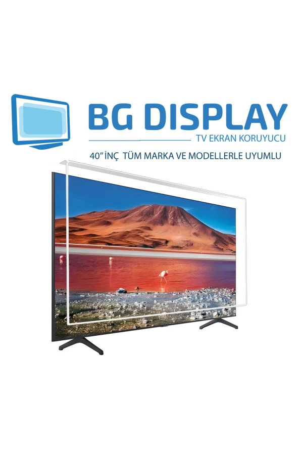 BG Display 40 Inç 100 Ekran Tv Ekran Koruyucu