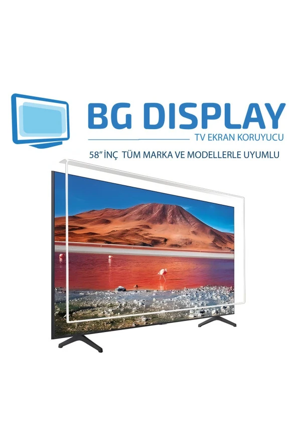 BG Display 58 Inç 147 Ekran Tv Ekran Koruyucu