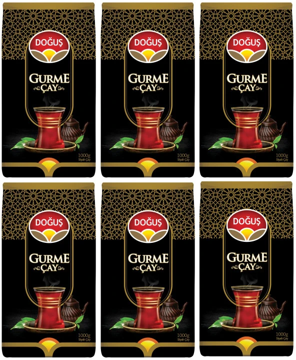 Doğuş Gurme Siyah Çay 6x1 Kg