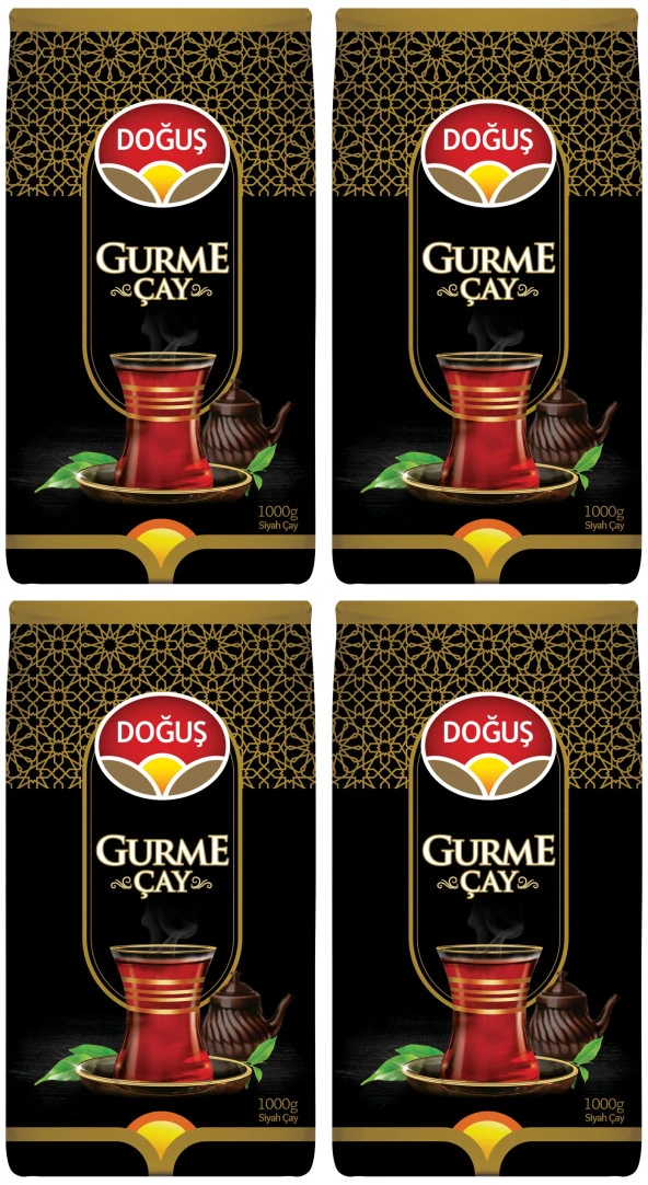Doğuş Gurme Siyah Çay 4x1 Kg