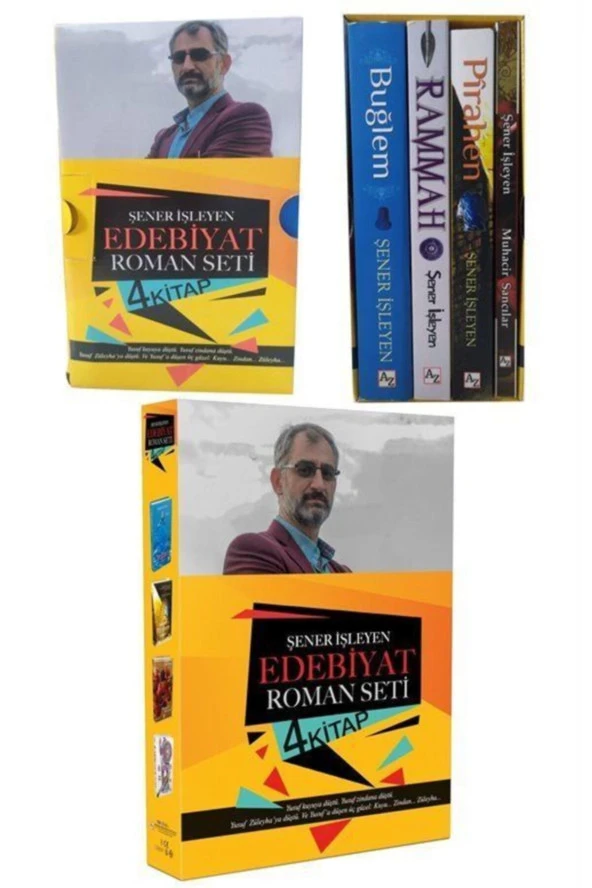 Şener Işleyen Edebiyat Roman Seti (4 Kitap)