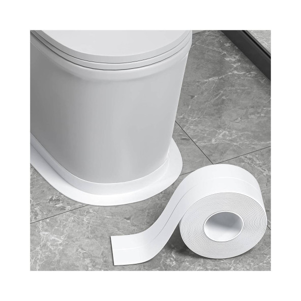Bosstape Banyo Ve Mutfak Sızdırmaz Bant  Beyaz 38MMX3,35MT - 3