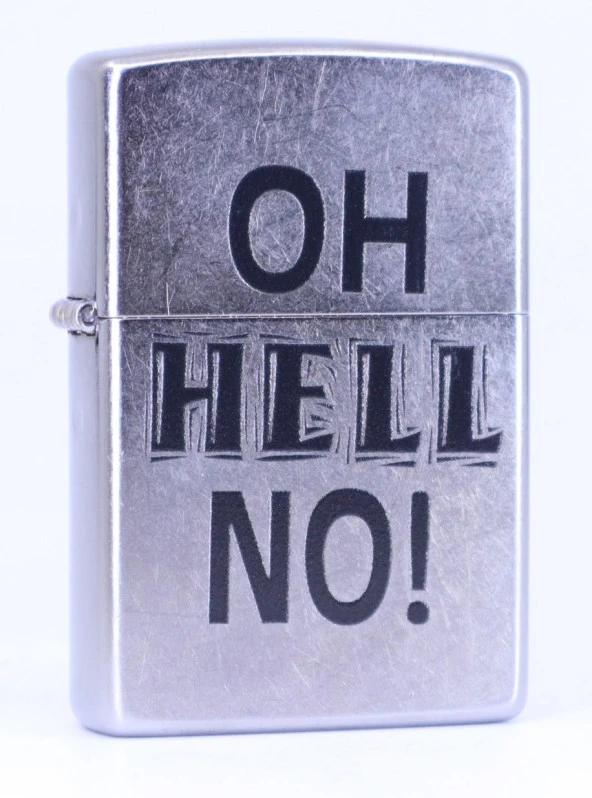 Zippo Oh Hell No Dizayn Çakmak - 1