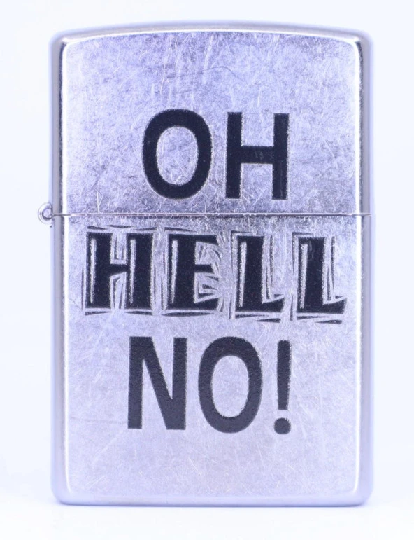 Zippo Oh Hell No Dizayn Çakmak - 2