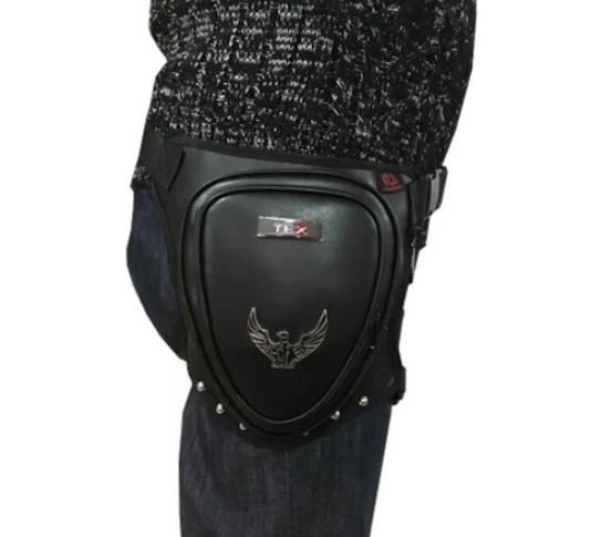 Forte Gt 45 Chopper Cruiser Suni Deri Çanta Motosiklet Bacak Ve Bel Çantası - 2