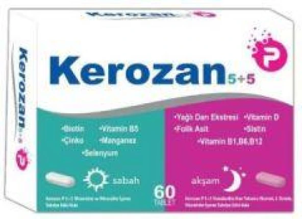 Kerozan P 5+5 60 Tablet