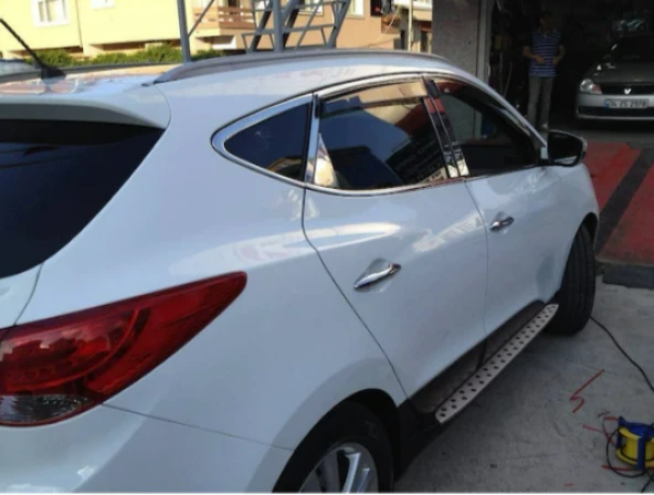 İX35 OEM ARACA ÖZEL YAN BASAMAK 2010 2011 2012 2013 2014 2015 - Resim 2