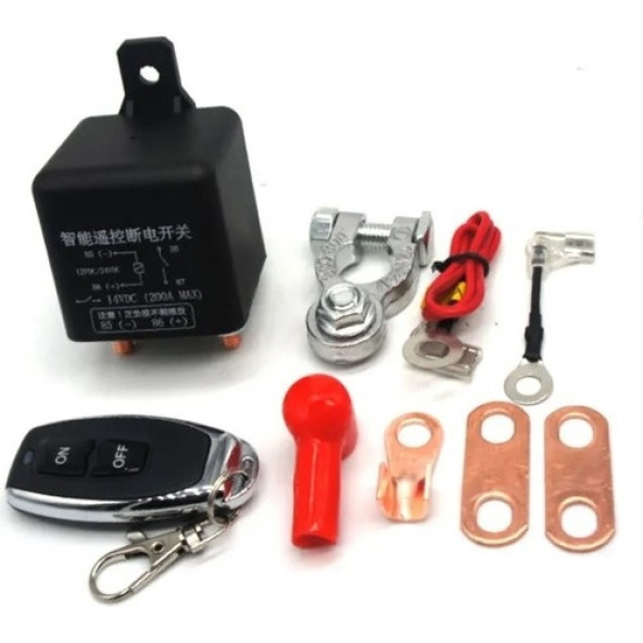 Kalite Akü Bağlantı (Enerji) Kumandalı Kesme Anahtarı - 2