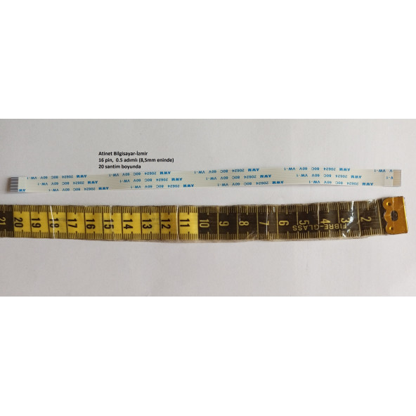 Awm 20624 80C 60V Vw-1 Flex Şerit Kablo 16 Pin 20 Cm 16-0.5-20A - 2