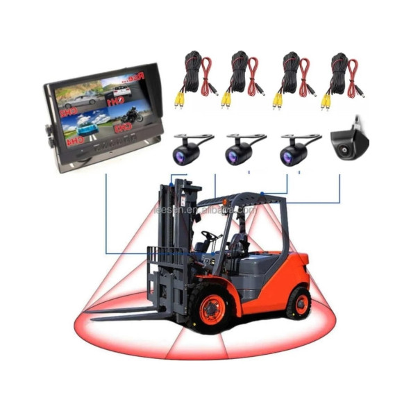 Okul Servis Kamera Sistemi (7 Inç Kayıt Yapabilen Ekran + 4 Kamera Hepsi Bir Arada) - 2