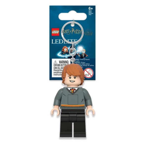 LEGO Harry Potter 5007907 Ron Weasley Led Key Chain