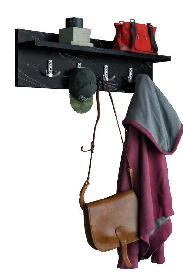 Mokaparkavm Asela Askılık Kapı Arkası Askılık Antre Hol Askılık - 3