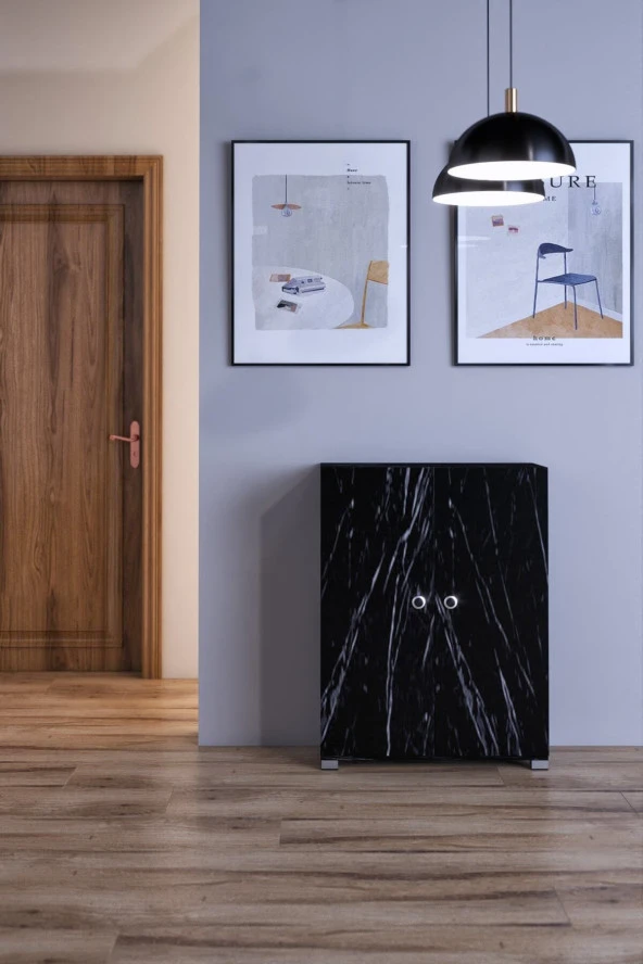 Mokaparkavm Prenses Fonsiyonel Ayakkabı Dolabı Çok Amaçlı Dolap - 2