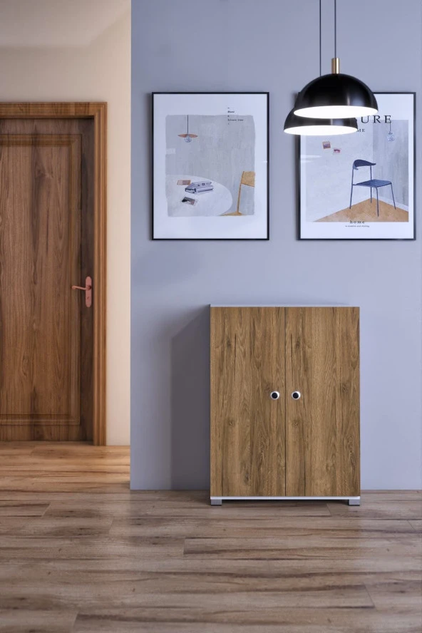 Mokaparkavm Prenses Ayakkabı Dolabı Ayakkabılık Fonksiyonel Çok Amaçlı Dolap - 2