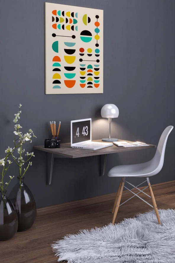 Mokaparkavm Kamelya Duvara Monte Katlanabilir Yemek Masası Çalışma Masası