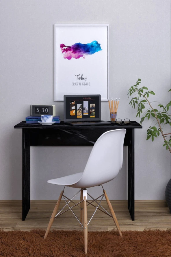 Mokaparkavm Inci Dekoratif Pratik Kolay Kurulum Çalışma Masası - 2