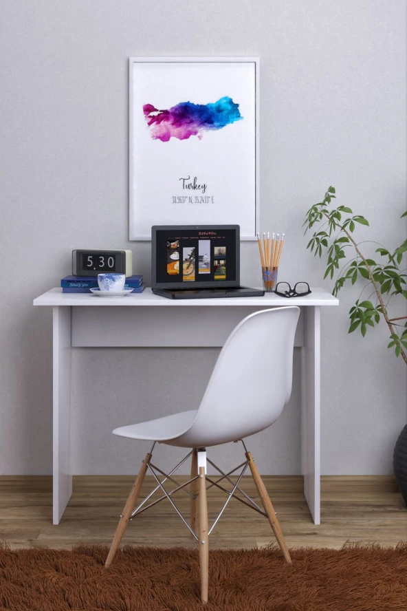 Mokaparkavm Inci Dekoratif Pratik Kolay Kurulum Çalışma Masası - 2