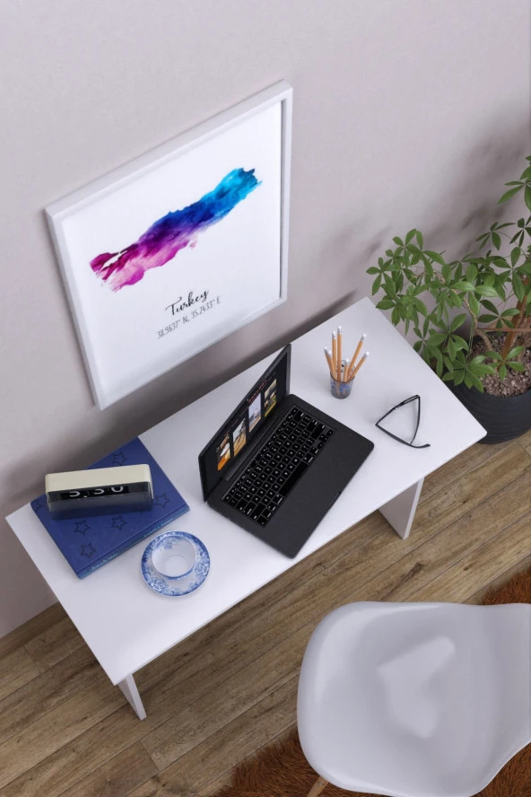 Mokaparkavm Inci Dekoratif Pratik Kolay Kurulum Çalışma Masası - 3