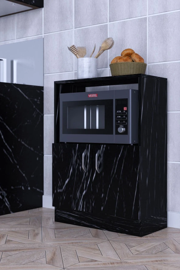 Mokaparkavm Roma Çok Amaçlı Mikro Dalga Fırın Dolabı - 4