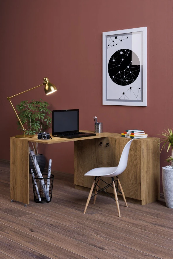 Mokaparkavm Flor Çok Amaçlı Çalışma Masası - 3