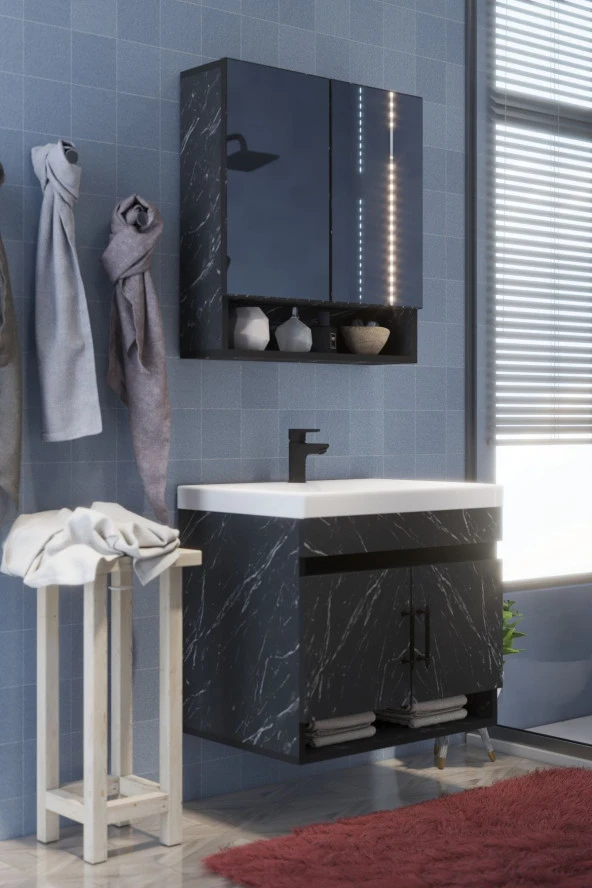 Mokaparkavm Salvador Banyo Dolabı Çok Amaçlı Banyo Dolabı - 4