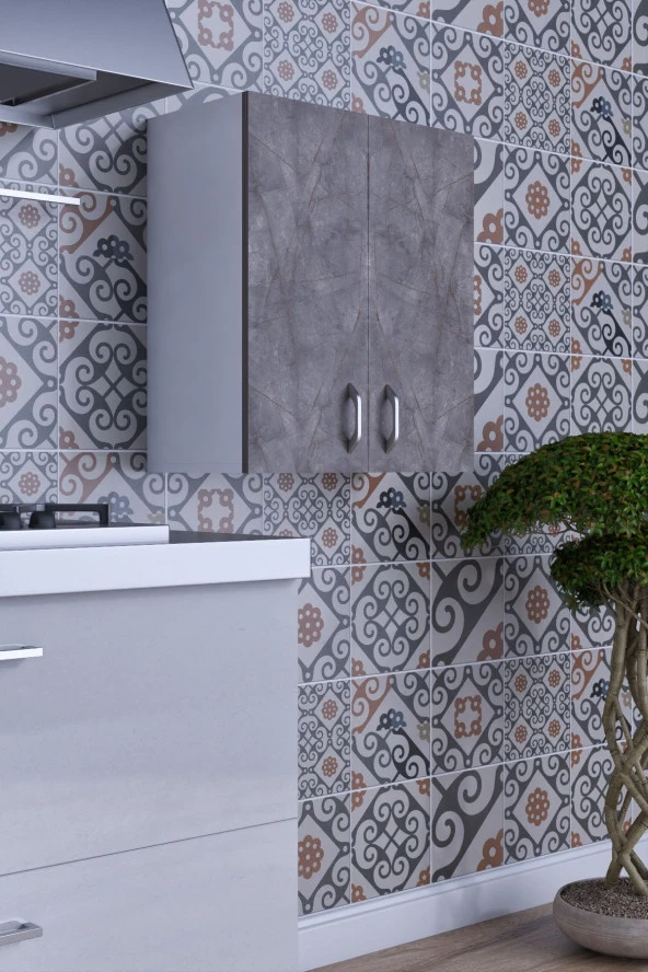 Mokaparkavm Moza Çok Amaçlı Dolap Kapaklı Mutfak Banyo Balkon