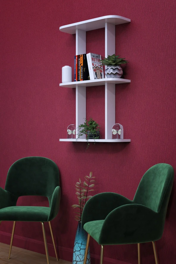 Mokaparkavm Kardelen Dekoratif Salon Rafı - 2