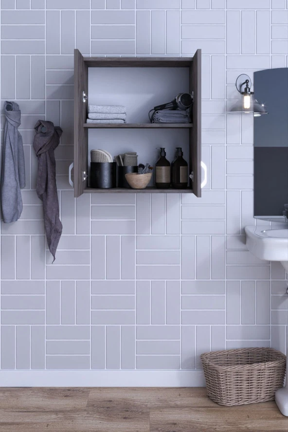 Mokaparkavm Moza Çok Amaçlı Dolap Kapaklı Mutfak Banyo Balkon - 2