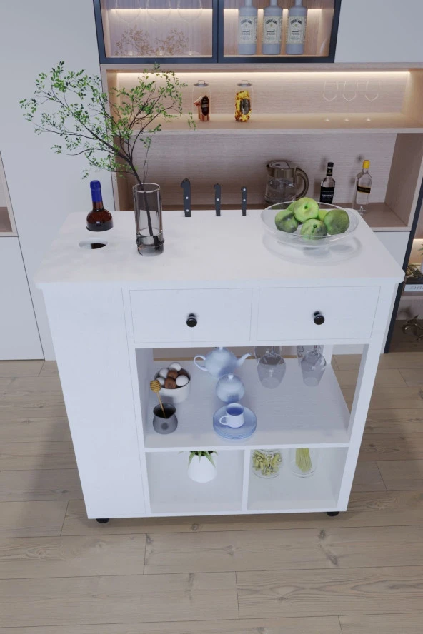 Mokaparkavm Balım Servant Mutfak Masası Mutfak Adası