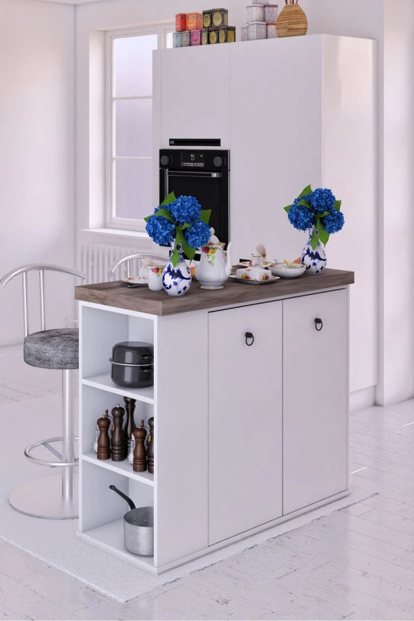 Mokaparkavm Kartal Ada Mutfak Adası Mutfak Masası - 2