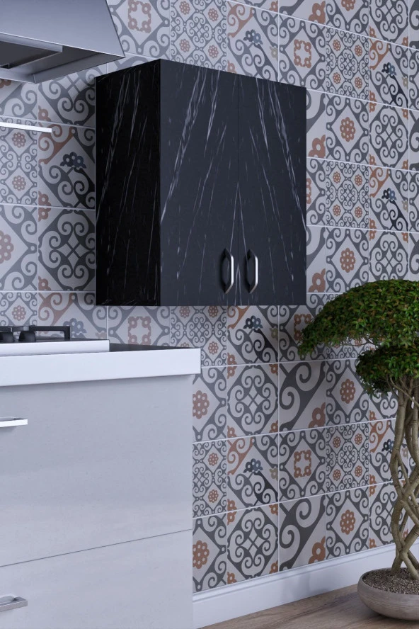 Mokaparkavm Moza Çok Amaçlı Dolap Kapaklı Mutfak Balkon Banyo