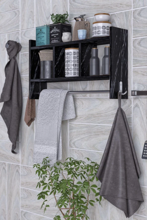 Mokaparkavm Erguvan Mutfak Rafı Düzenleyici Raf - Resim 2