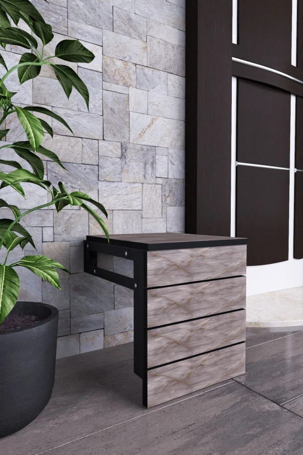 Mokaparkavm Moka Park Avm Akasya Duvara Monte Katlanabilir Tabure Engeli Tabure Çok Amalı