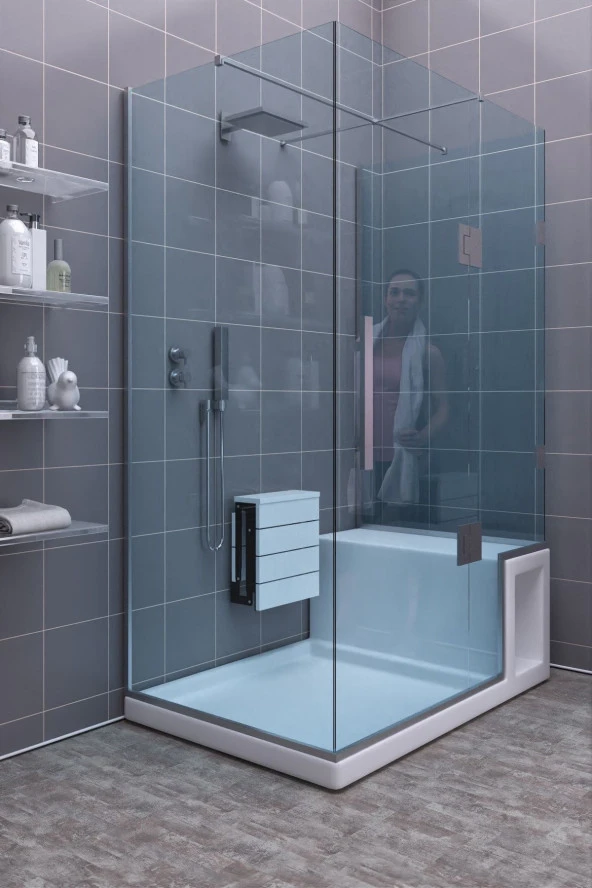 Mokaparkavm Sardunya Banyo Taburesi Duş Taburesi - 2