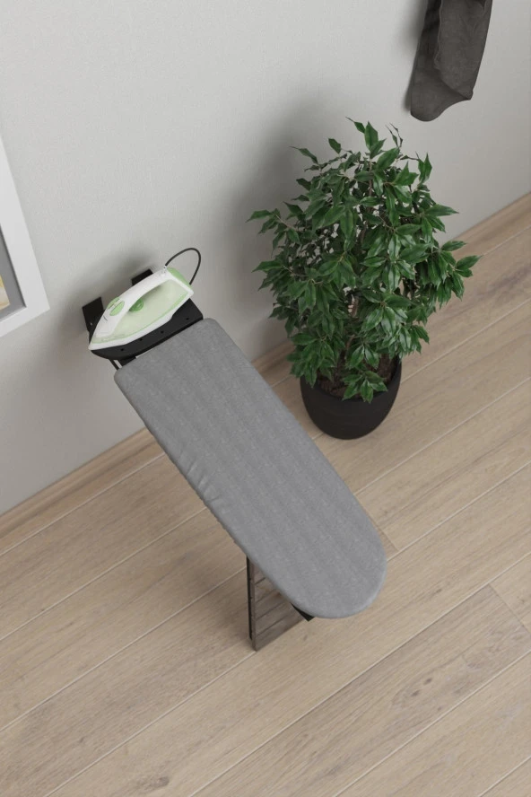 Mokaparkavm Ütü Masası Papatya Duvara Monte Katlanabilir Ütü Masası