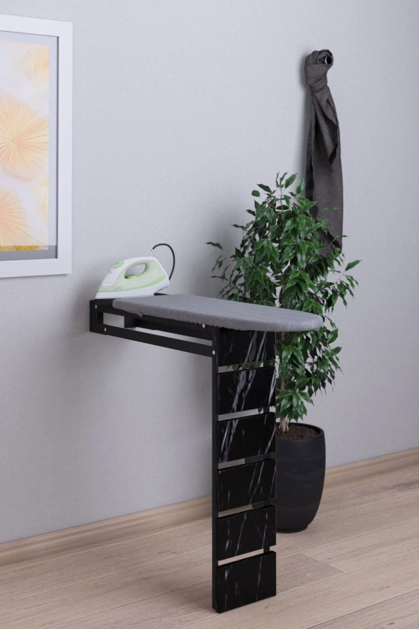 Mokaparkavm Ütü Masası Papatya Duvara Monte Katlanabilir Ütü Masası - 2