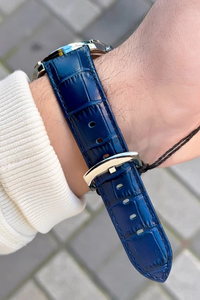 Ferrucci Function FCF.03276FK.05 Deri Kordon Erkek Kol Saati - Resim 3