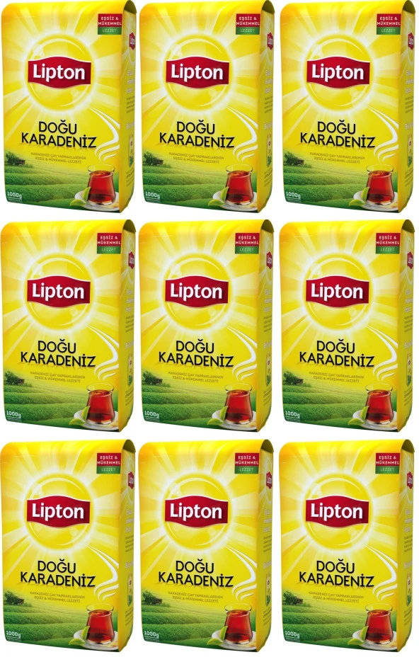 Lipton Doğu Karadeniz Siyah Çay 9x1 Kg