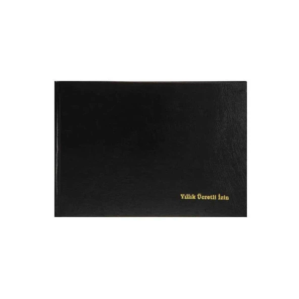 Dilman Yıllık Ücretli İzin Defteri Ciltli 192 Yaprak Yıllık Ücretli İzin Defteri