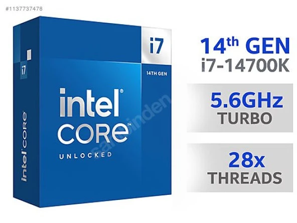 Zetta Airfly X6 Intel Core I7 14700K 64GB Ddr5 Ram 2tb Nvme M.2 SSD 20GB RTXA4500 Freedos Masaüstü Bilgisayar 27" 240Hz  ZET966501643