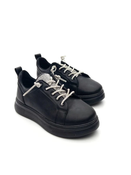 Potinonline 1308 Kadın Taşlı Sneaker Ayakkabı - 4