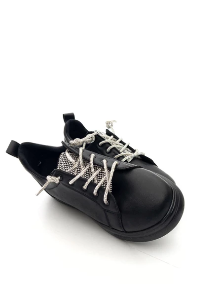 Potinonline 1308 Kadın Taşlı Sneaker Ayakkabı - 11
