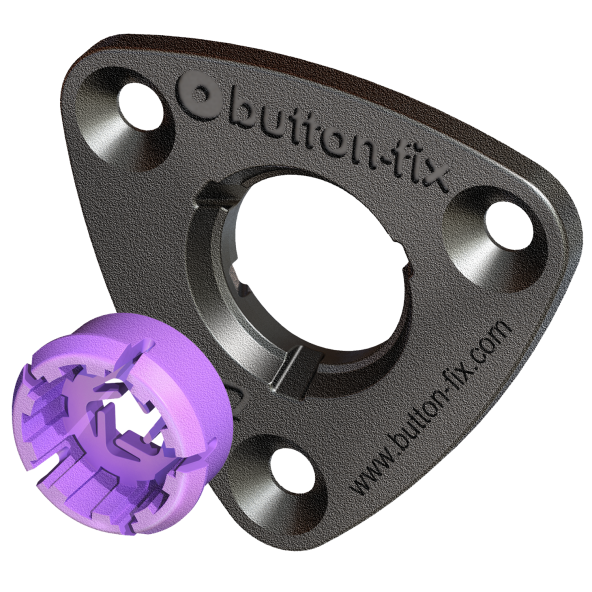 BUTTON-FIX, TİP 3 FİX YUVA +TİP 3 DÜĞME - 1